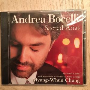 Unopened Andrea Bocelli CD Sacred Arias